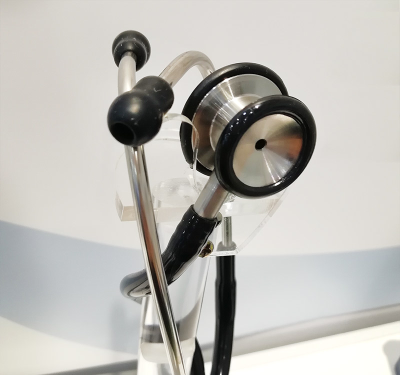 Dual Head Stainless Steel Stethoscope for Child Use