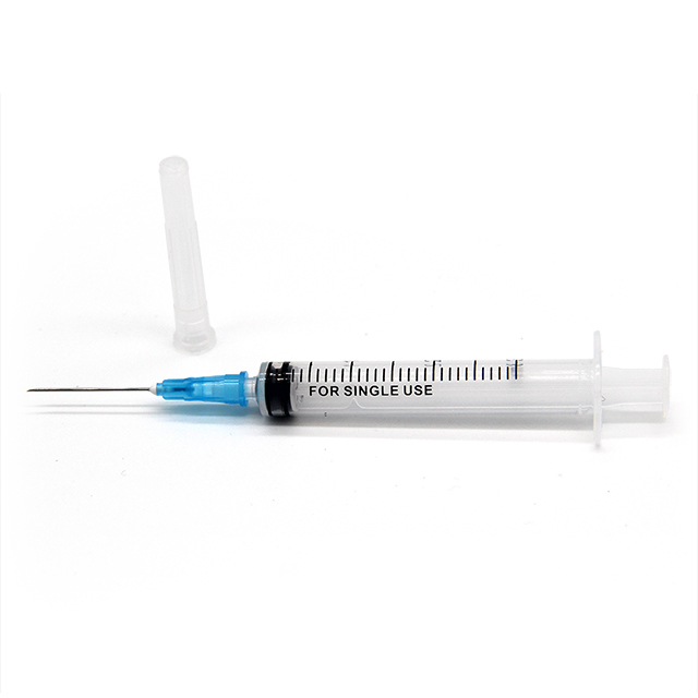 Disposable Three-Part Syringe 3ml with Needle