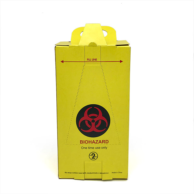 Medical Waste Disposable Plastic Sharp Container