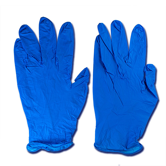 Disposable Powdered Or Powder Free Nitrile Glove with Different Sizes