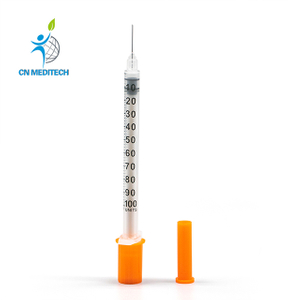 Medical Disposable Plastic Insulin Syringe with Needle