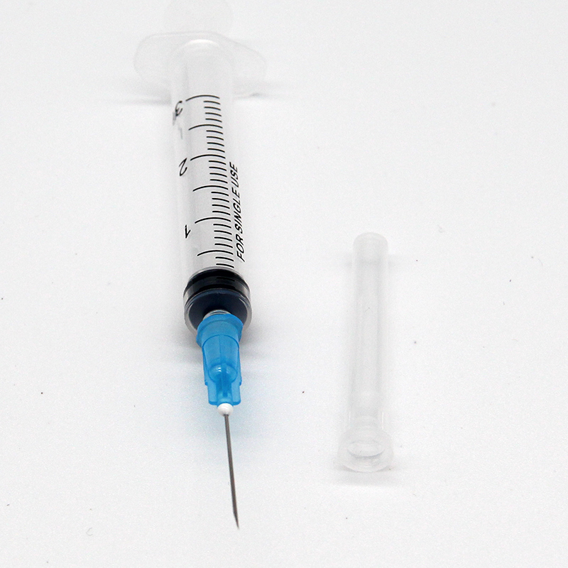 Medical Sterile Disposable 3-Part Syringe 3ml with 23G Needle