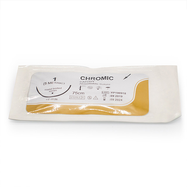 Absorbable Chromic Catgut Suture for Surgical Use
