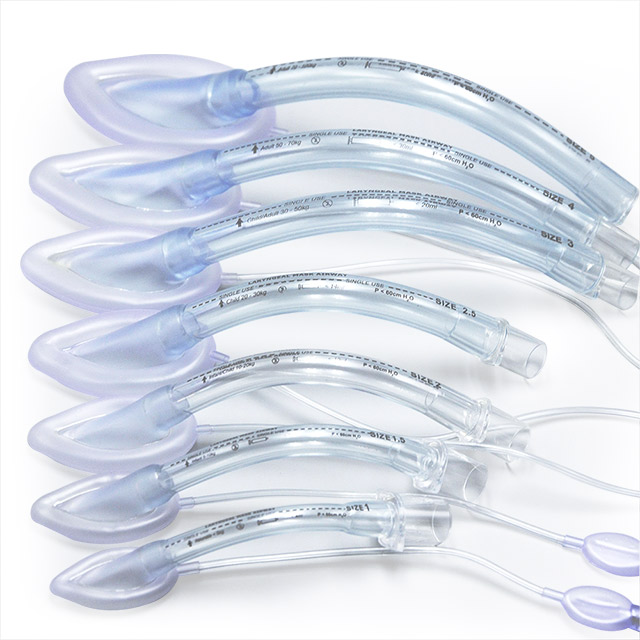 Disposable Medical PVC Laryngeal Mask Airway Tube for All People Use