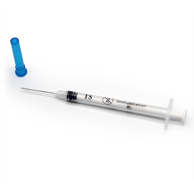 High Quality Medical Disposable Plastic Vaccine Syringe with Needles