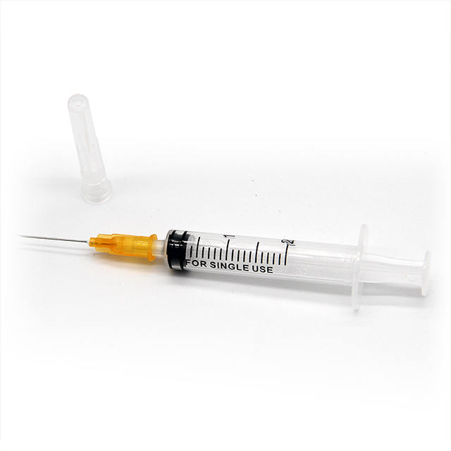 Medical 2ml Disposable Injection Syringe with Eo Sterile