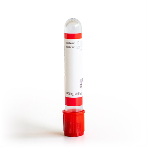 Disposable 2-10ml Pet Vacuum Blood Collection Red Clot Activator Tube