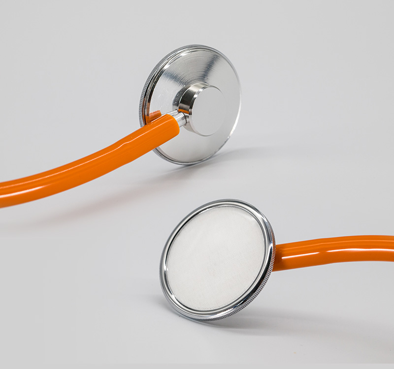Medical Colorful Single Head Nursing Stethoscope for Adult Use