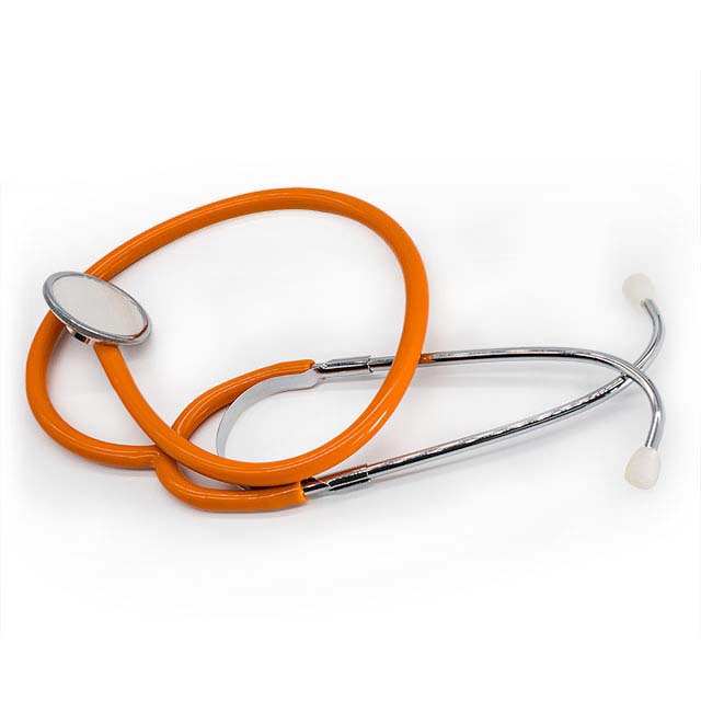 Medical Colorful Single Head Nursing Stethoscope for Child Use
