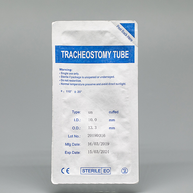 Disposable Surgical Endotracheal Tracheotomy Tube Without Cuff