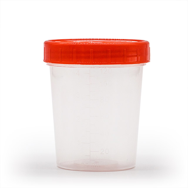 Disposable Urine Specimen Containers Cup with Screw Cap